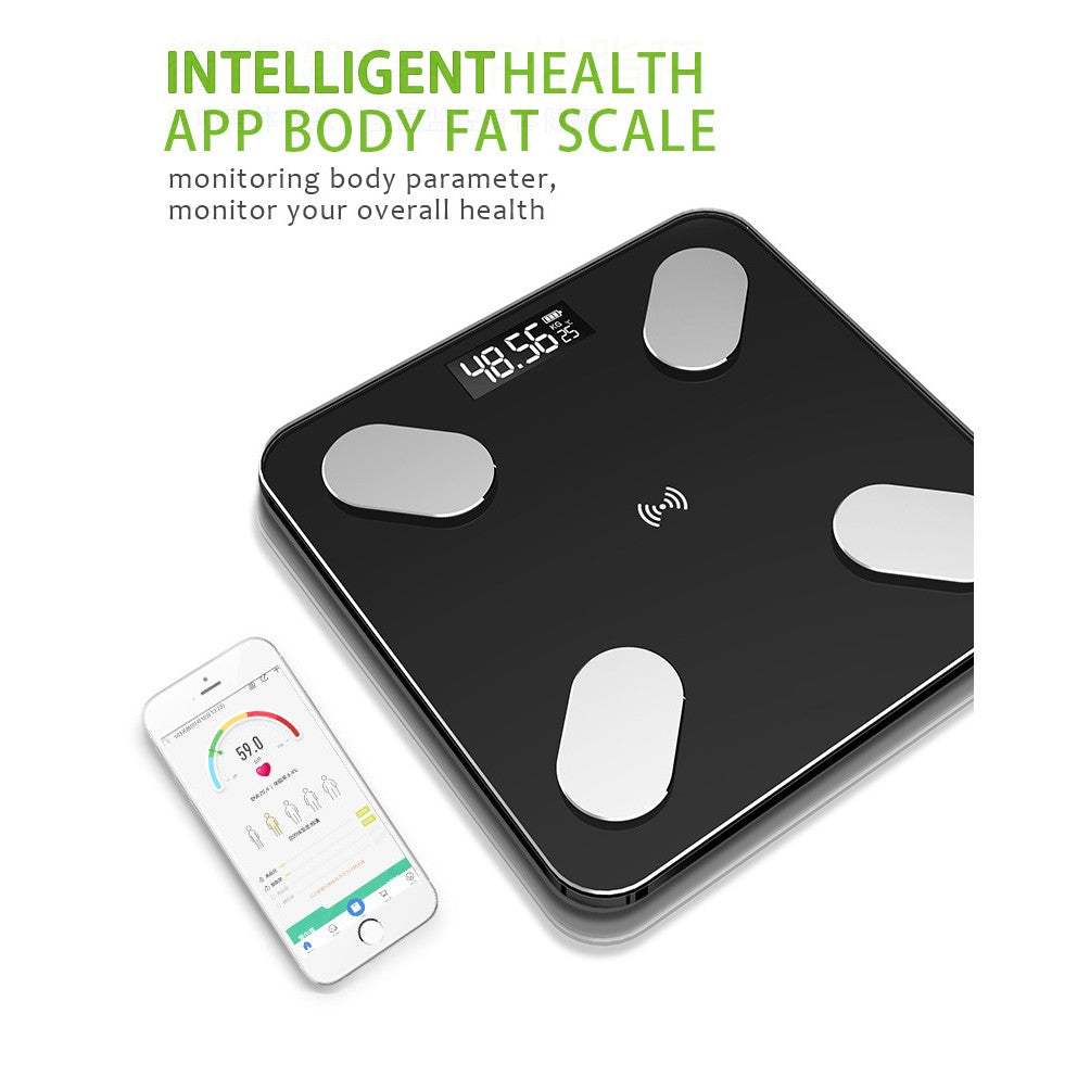 Smart Body Fat Scale with Bluetooth - Track Weight & Body Composition